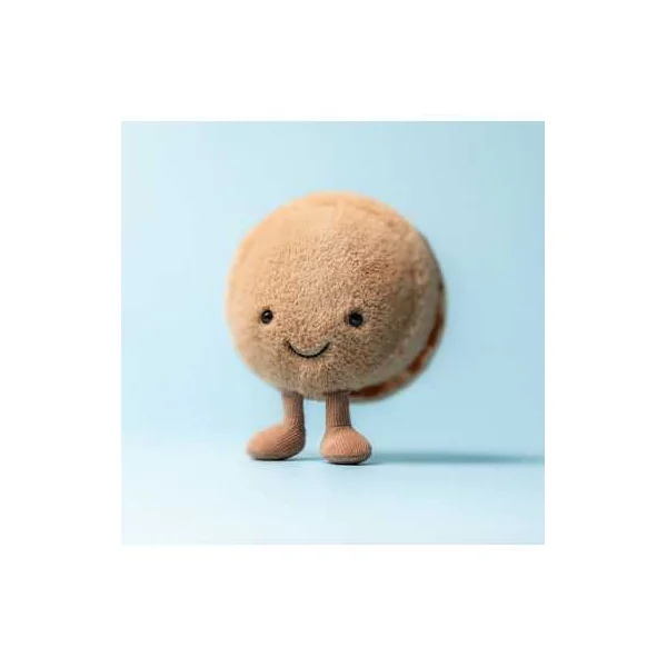 Peluche Mona le macaron au chocolat - Jellycat