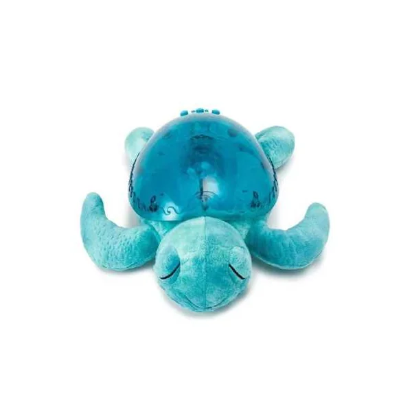 Peluche musicale à projections Tranquil turtle aqua rechargeable - Cloud b