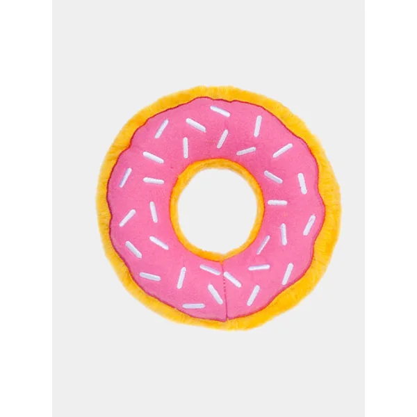 Peluche originale pour chien - 🍩 Donutz Fraise - Zippy Paws