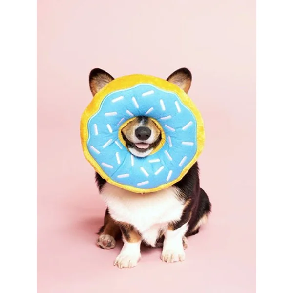 Peluche originale pour chien - 🍩 Donutz Fraise - Zippy Paws