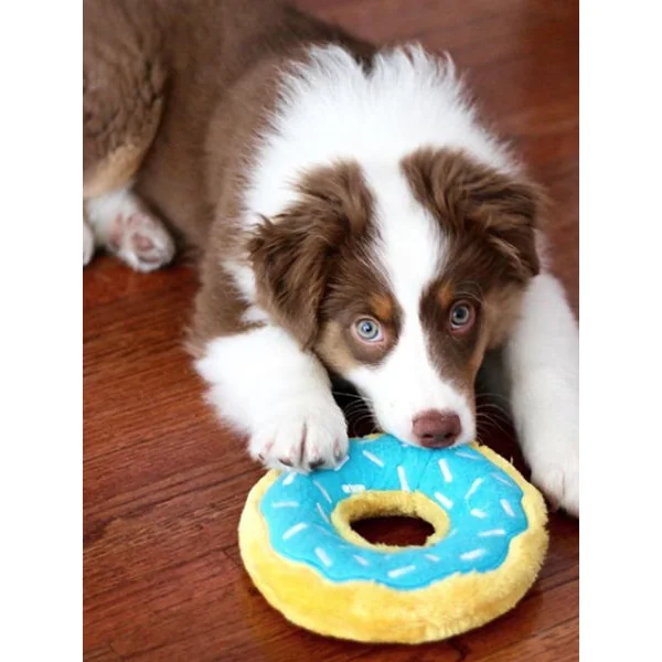 Peluche originale pour chien - 🍩 Donutz Fraise - Zippy Paws