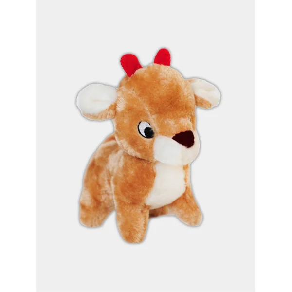 Peluche originale pour chien - Renne Rudolph 🦌 - Zippy Paws