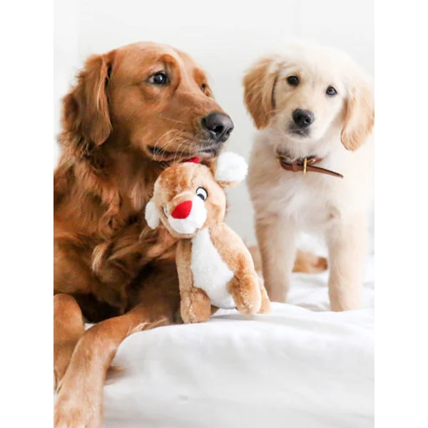 Peluche originale pour chien - Renne Rudolph 🦌 - Zippy Paws