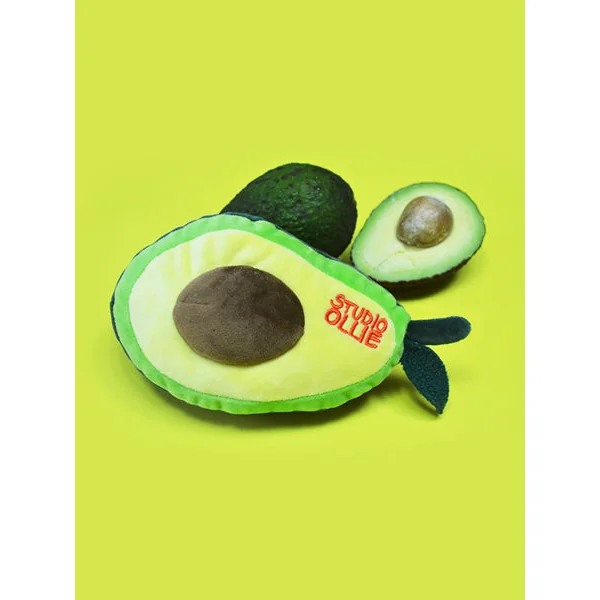 Peluche pour chien en forme d'Avocat 🥑 - Studio Ollie