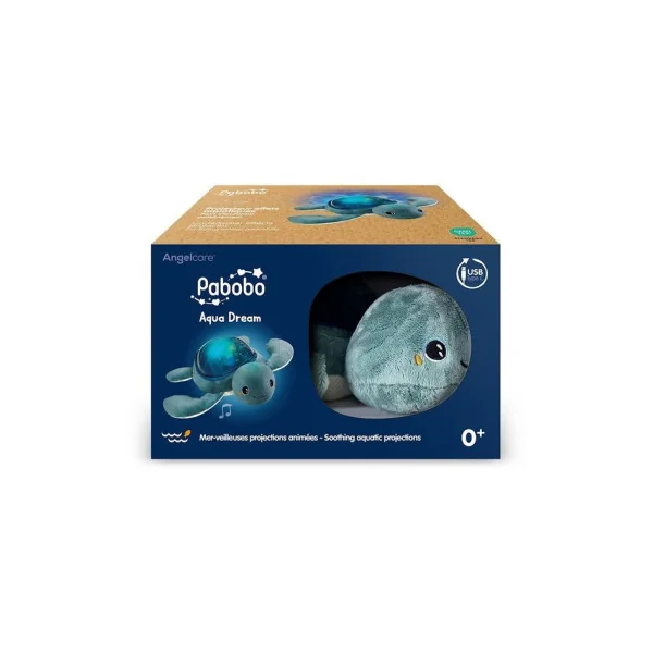 Peluche projecteur tortue Aqua Dream - Pabobo