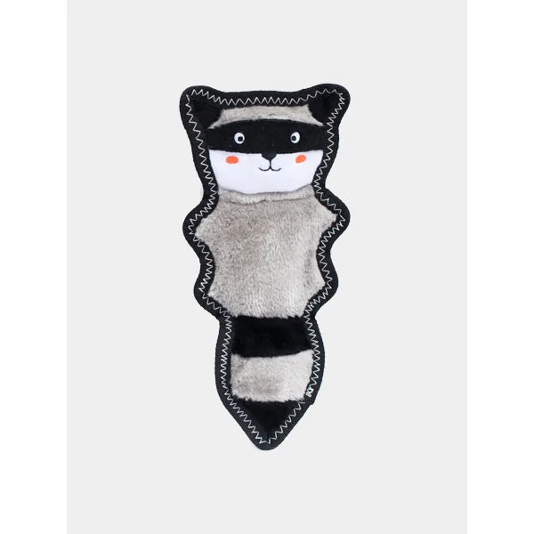 Peluche Raton Laveur pour chien - Raccoon Z-Stitch - Zippy Paws