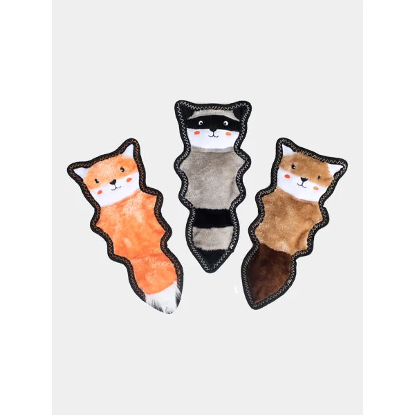 Peluche Raton Laveur pour chien - Raccoon Z-Stitch - Zippy Paws