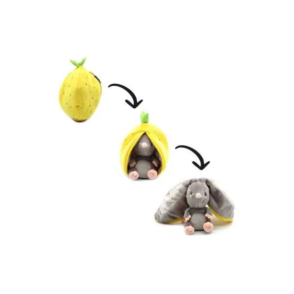 Peluche Rocket la souris citron - Flipetz by Déglingos