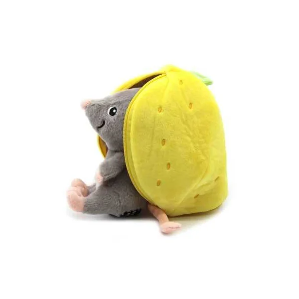 Peluche Rocket la souris citron - Flipetz by Déglingos