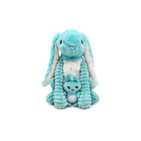 Peluche Toudou le lapin aqua - Les Ptipotos by Déglingos