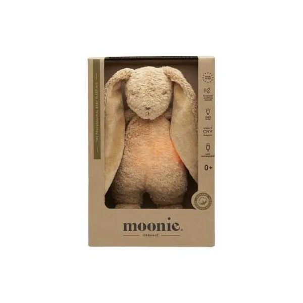 Peluche veilleuse musicale lapin Cappuccino - Moonie