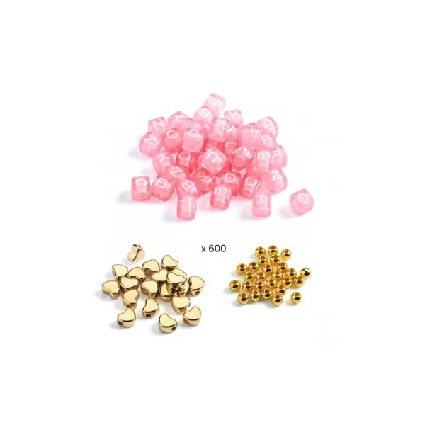 Perles alphabet Or - Djeco