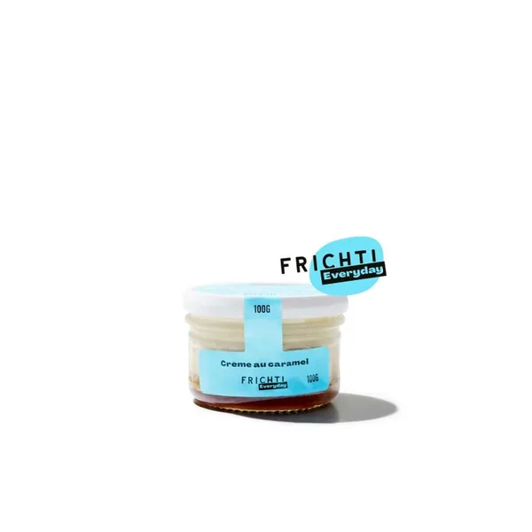 Petit pot de crème caramel, Frichti (100 g)