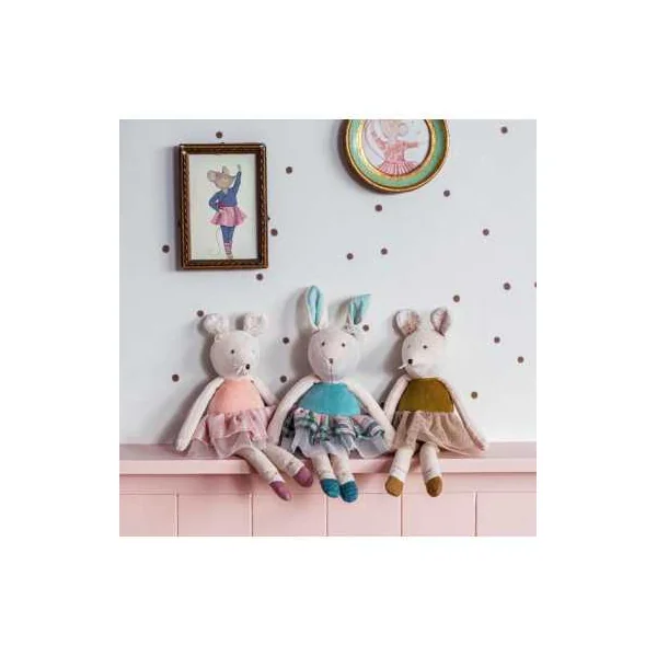 Petite souris rose La petite école de danse - Moulin Roty