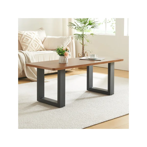 Pieds de Table Acier 30 x 43 cm Noir
