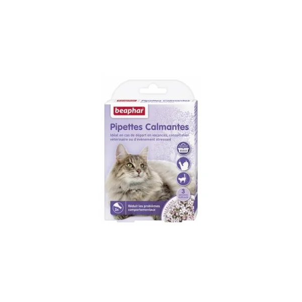 PIPETTE CALMANTES CHAT X3