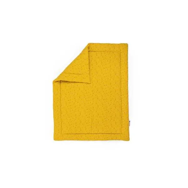 Plaid jaune Puce & Pilou - Moulin Roty