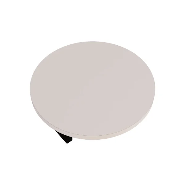 Plateau d'Accoudoir de Canapé Ø 34 cm Crème