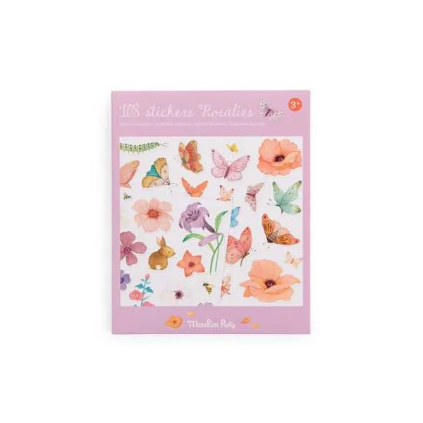 Pochette de 108 stickers Les Rosalies - Moulin Roty