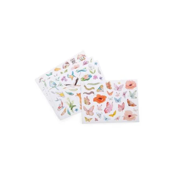Pochette de 108 stickers Les Rosalies - Moulin Roty
