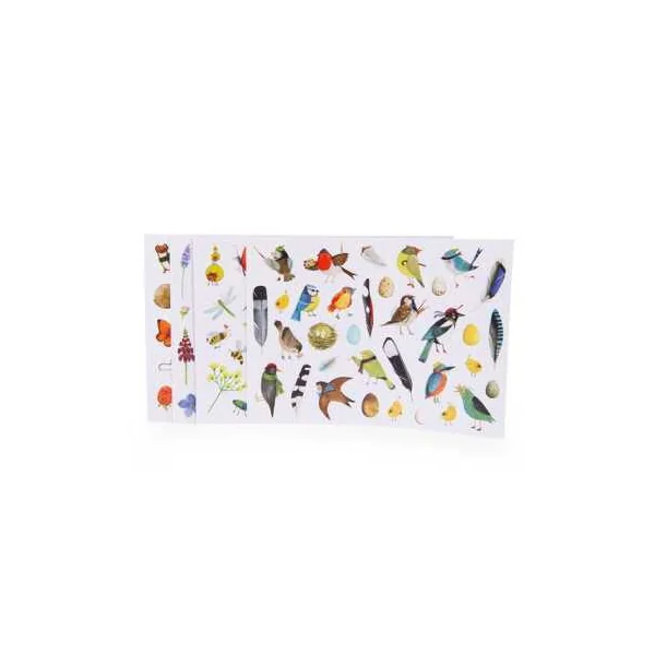Pochette stickers Le botaniste Le Jardin du Moulin - Moulin Roty