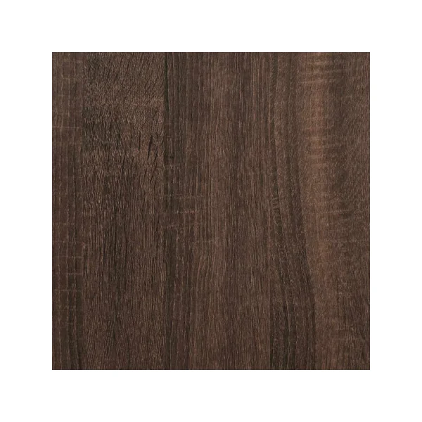 Portant à Vêtements Chêne Marron avec Tringle Etagère et Casier Rangement Meuble d'Entrée Meuble à Chaussures