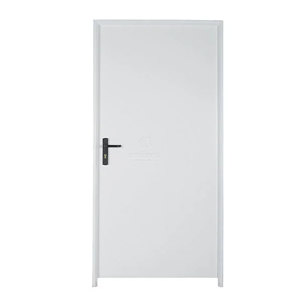 Porte de service isolée métal laqué blanc Andreu L.90 x H.200cm