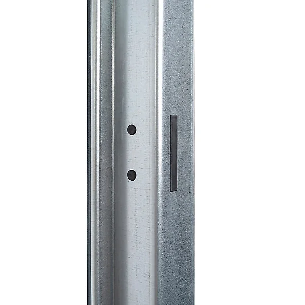 Porte de service non isolée métal 90 x h.200 cm réversible
