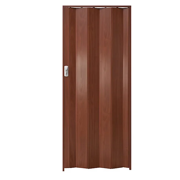 Porte extensible PVC palissandre Spacy 205 x 84 cm