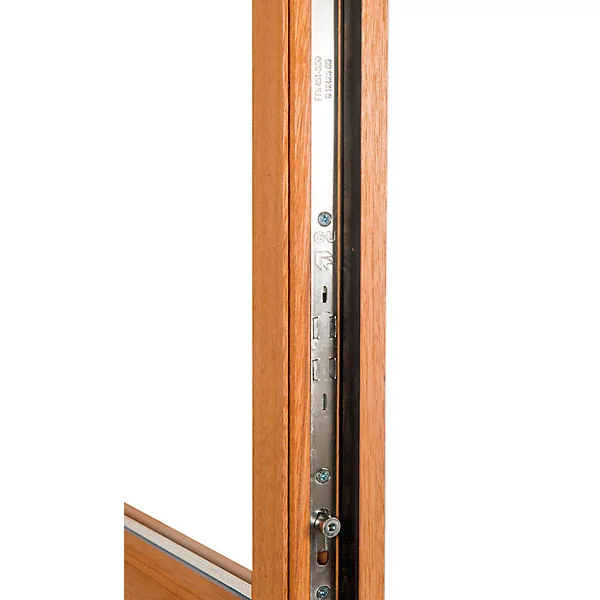 Porte fenêtre bois 1 vantail l.80 x H.215 cm tirant droit GoodHome