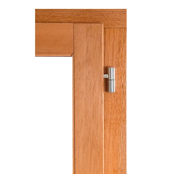 Porte fenêtre bois 1 vantail l.80 x H.215 cm tirant droit GoodHome