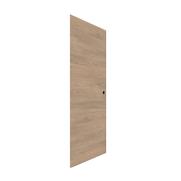 Porte H.204 x l.83 cm + système coulissant en aluminium Santiago