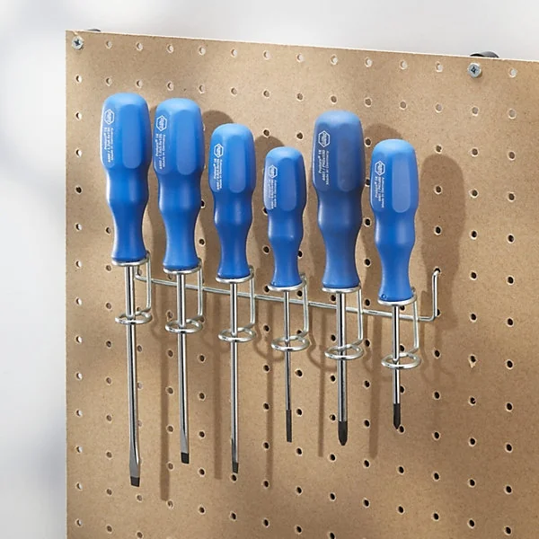 Porte outils Mottez pour 6 outils montage sur panneau perforé
