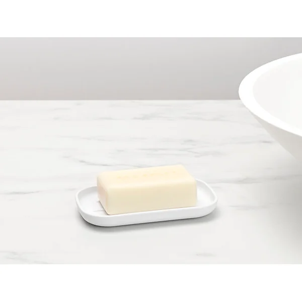 Porte savon blanc 12x13,5 cm Renew Brabantia