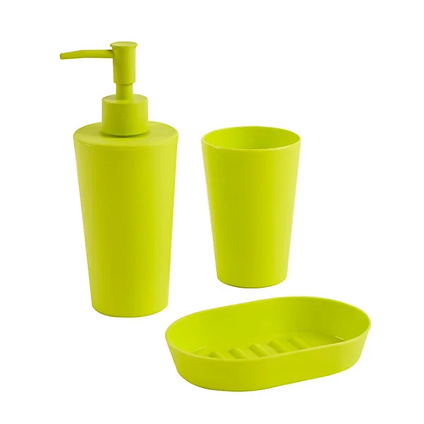 Porte savon plastique vert Cooke & Lewis Palmi