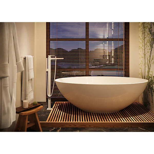 Porte serviettes 65 cm blanc mat Addstoris Hansgrohe