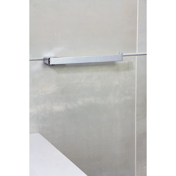 Porte serviettes mural à clipser L.25 cm inox Mat Inter Metropolitan
