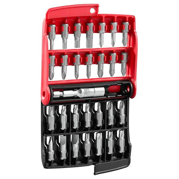 Porte-embout à cliquet 1/4" + 28 pièces Facom J.15/16LA