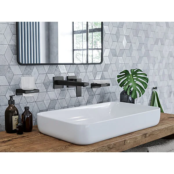 Porte-gobelet à brosse à dents gun metal Addstoris Hansgrohe
