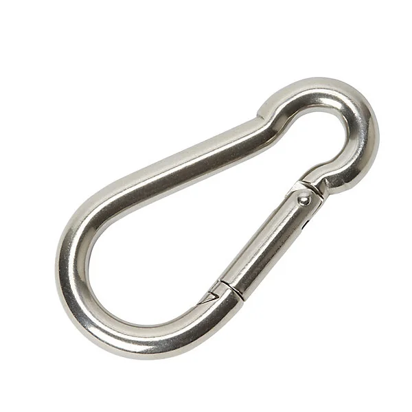 Porte-mousqueton type pompier Diall 10 cm 300 kg