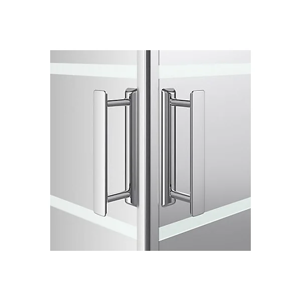 Portes de douche angle droit miroir GoodHome Beloya 70 x 70 cm