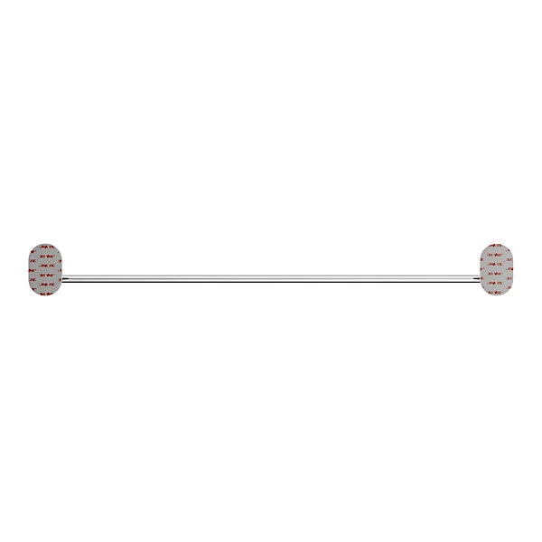 Porte-serviettes mural en acier inoxydable chromé l.60 cm Cavally GoodHome