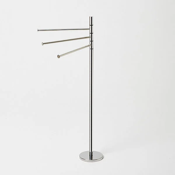 Porte-serviettes Ormara chromé sur pieds GoodHome