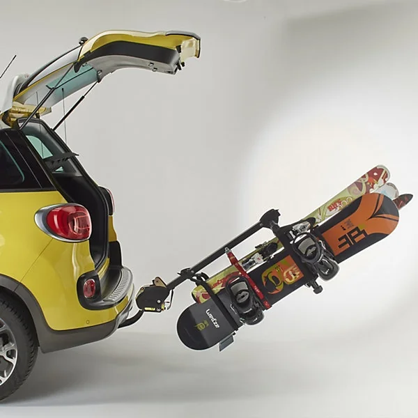 Porte-skis et surf avec attelage Ares Mottez