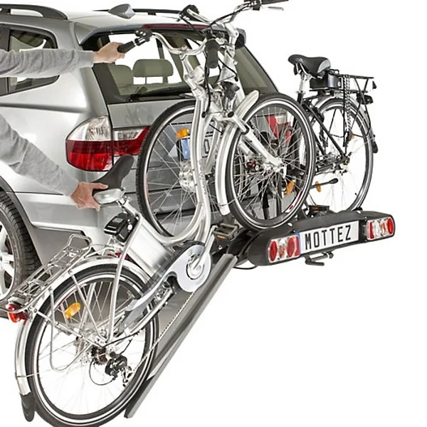Porte-vélo sur attelage rabattable Mottez Zeus V2