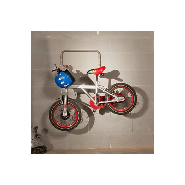 Porte-vélos pour le garage coloris noir Mottez fixation murale capacité 2 vélos