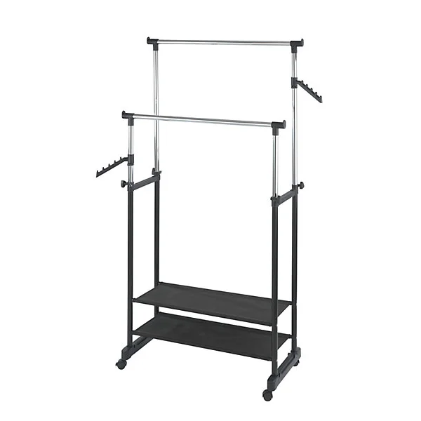Porte-vêtement extensible H. 169 cm x L. 89,5 cm Wenko noir