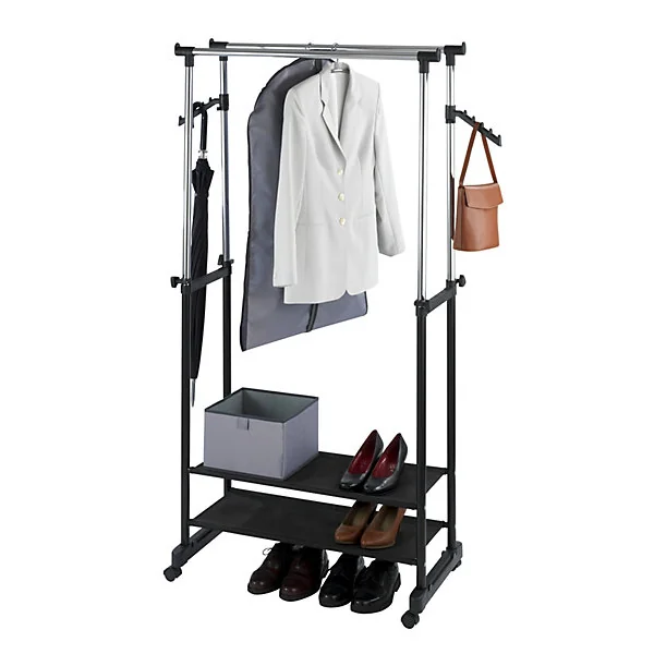 Porte-vêtement extensible H. 169 cm x L. 89,5 cm Wenko noir