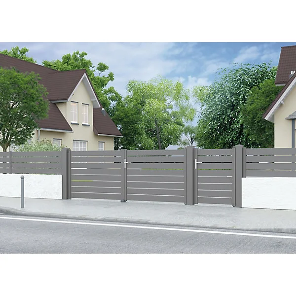 Portillon aluminium Rioz 100X155cm Jardimat