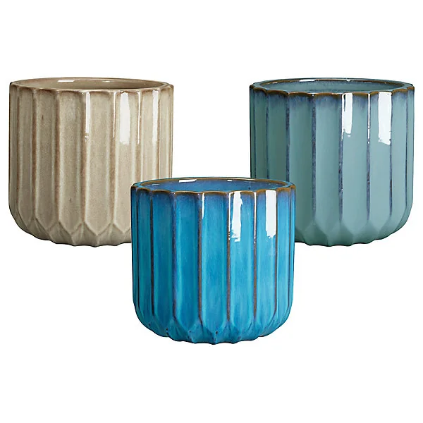 Pot de fleurs Capri terre cuite multicolore ∅36 cm Deroma